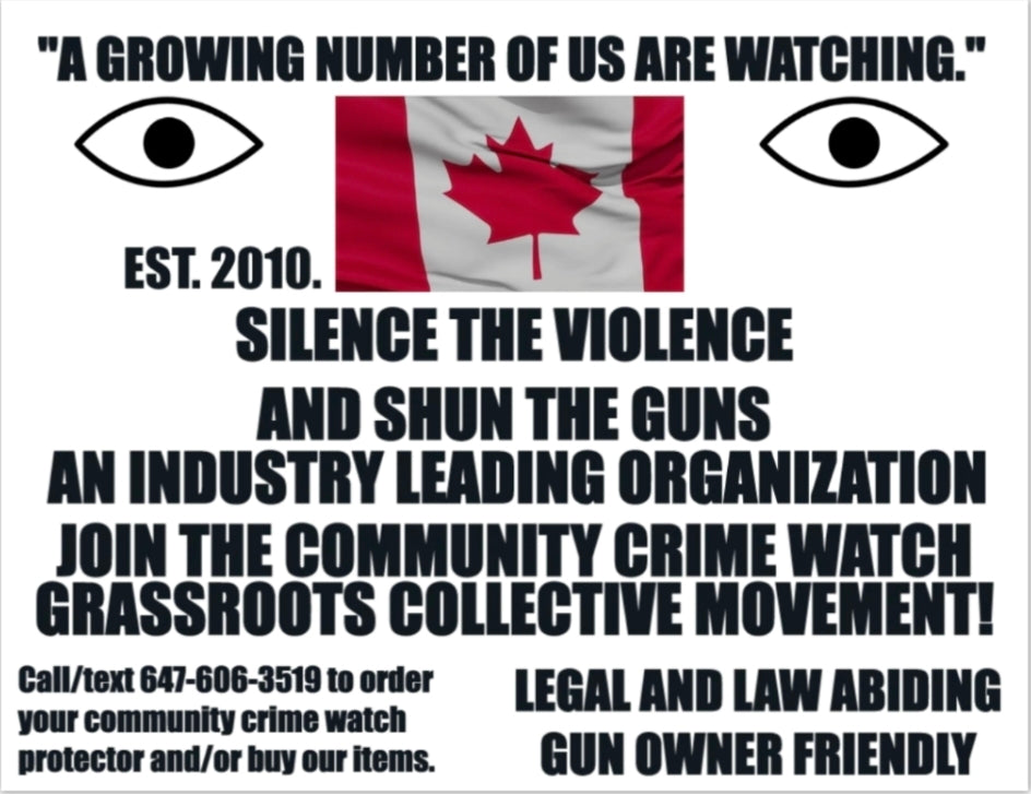 THE COMMUNITY CRIME WATCH GRASSROOTS COLLECTIVE MOVEMENT POSTCARD