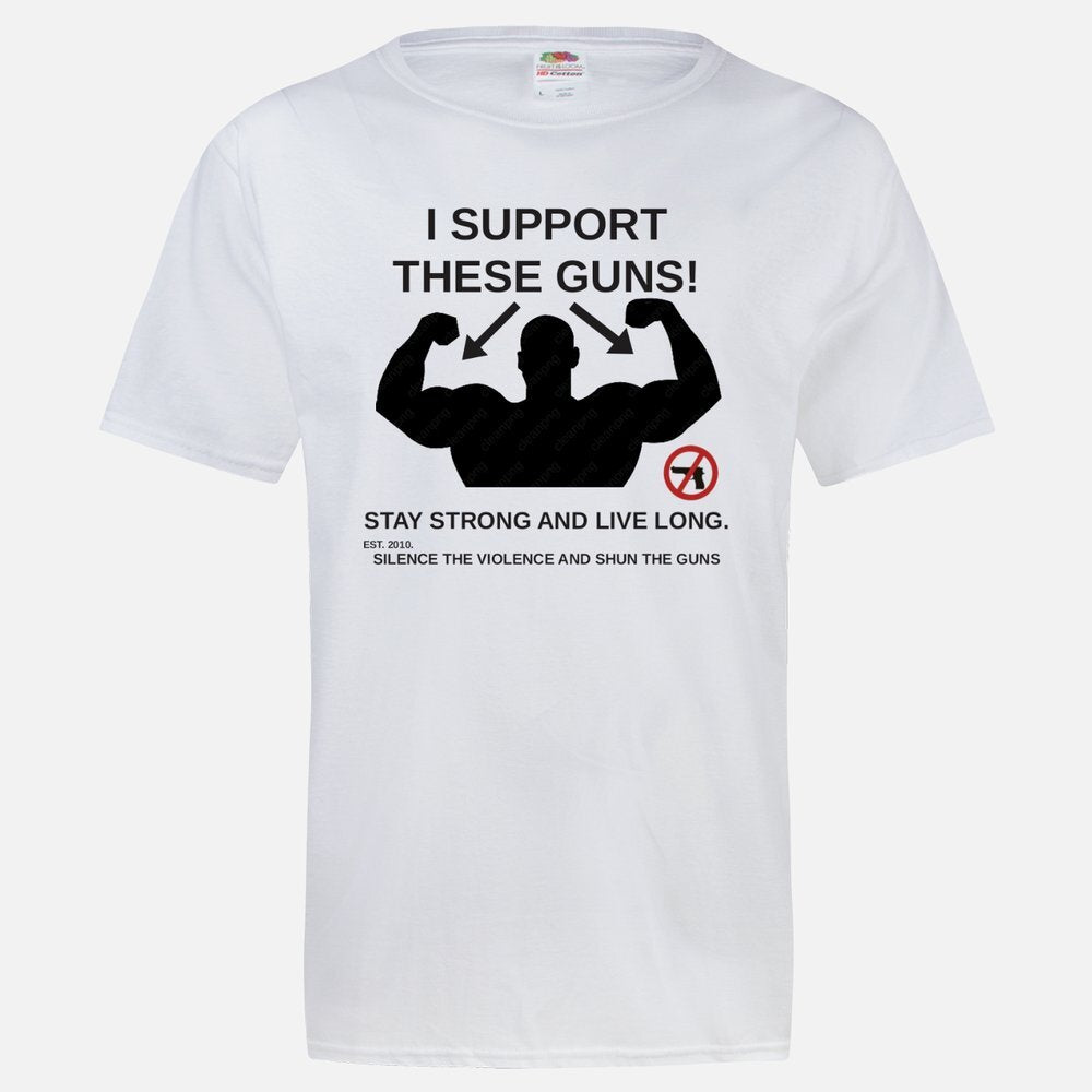 THE I SUPPORT THESE GUNS! T-SHIRT