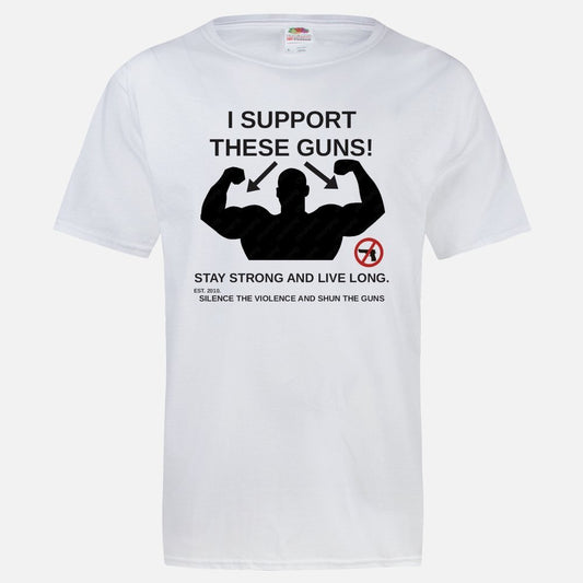 THE I SUPPORT THESE GUNS! T-SHIRT