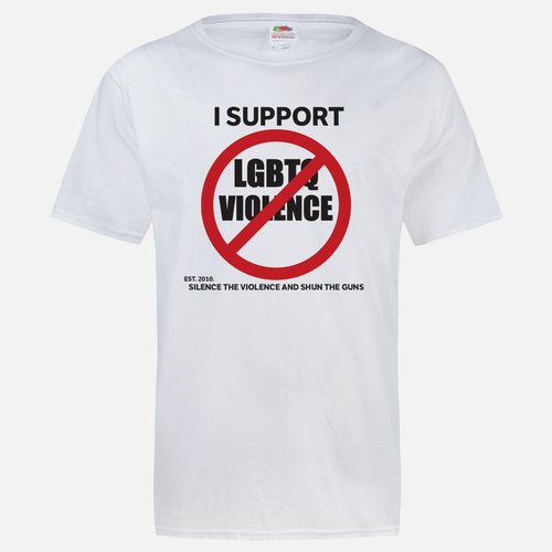 THE ANTI-VIOLENCE AGAINST LGBTQ T-SHIRT