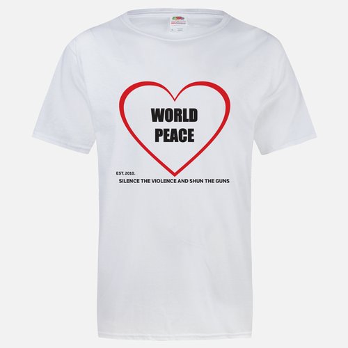 THE WORLD PEACE T-SHIRT