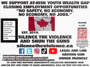 THE WE SUPPORT AT RISK YOUTH WEALTH GAP CLOSING EMPLOYMENT OPPORTUNITIES GRASSROOTS COLLECTIVE MOVEMENT LAWN SIGN KIT